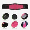 Women's waist trainer Neoprene sauna sweat training belt waist shaping belt (pink) S size