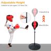 Punching Bag For Kids Junior Boxing Set Boxing Gloves Height Adjustable Free Standing Punching Ball Boxing For Kids Aged from 3 to 8Years Old