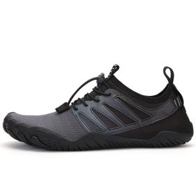 Unisex Hot Fitness Sneaker Cross-Training Crossfit Shoes High Quality Soft Comfortable Breathable Mesh Tennis Yoga Gym Treadmill (Color: Black, size: 41)