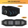 Touch Screen EMS Abdominal Muscle Belt Massage Belt Lazy Fitness Electric Abdominal Muscle Trainer Fitness Equipment Muscle Vibro Shaper Belly Weight