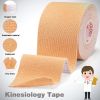 Kinesiology Tape Athletic Recovery Elastic Tape Kneepad Muscle Pain Relief Knee Pads Support For Gym Fitness Bandage